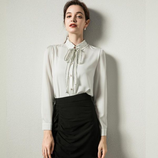 women's knits & tees female shirt design non-mainstream drawstring 2021 spring bow ol business young elegant small, White
women's knits & tees female shirt design non-mainstream drawstring 2021 spring bow ol business young elegant small, White