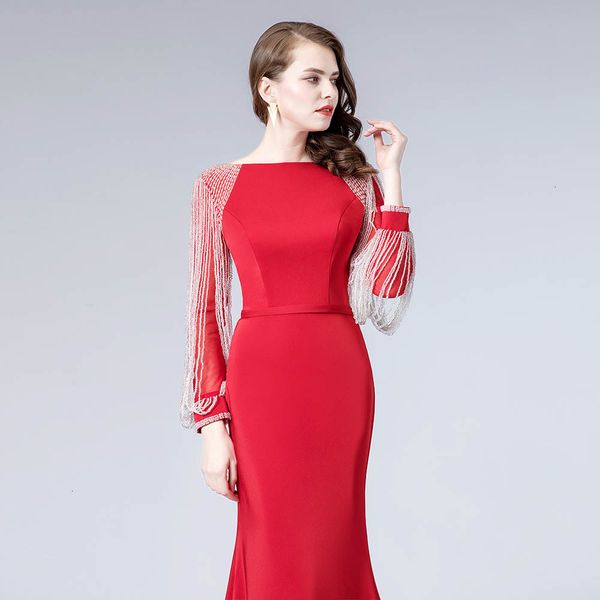 de new robe soriee vintage black evening es 2021 long sleeve beads mermaid formal prom party gown dubai morocco kaftan vestidos 9khs, Black;red
de new robe soriee vintage black evening es 2021 long sleeve beads mermaid formal prom party gown dubai morocco kaftan vestidos 9khs, Black;red