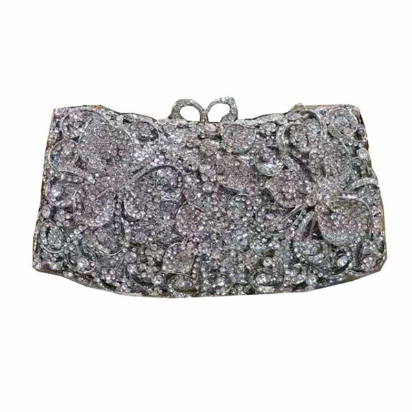 evening bags elegant ladies bag one shoulder handbag diamond metal party wedding wallet small