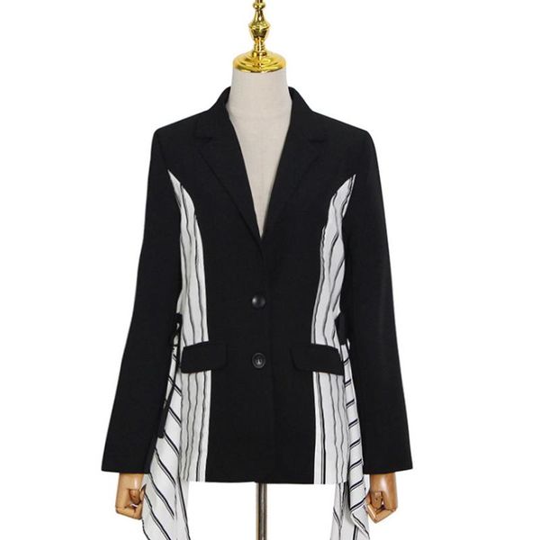 women's suits & blazers fashion solid color waist single breasted multi pocket personality style ladies suit, White;black
women's suits & blazers fashion solid color waist single breasted multi pocket personality style ladies suit, White;black