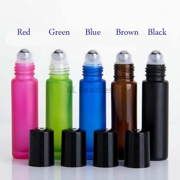 storage bottles & jars 150pcs/lot 10ml empty glass essential oil roll on bottle vials with steel metal roller ball for perfume roll-on
storage bottles & jars 150pcs/lot 10ml empty glass essential oil roll on bottle vials with steel metal roller ball for perfume roll-on