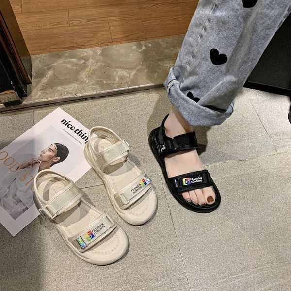 slippers sandals women's summer 2021 super fire ins tide sports all-match student casual flat open toe beach shoes, Black
slippers sandals women's summer 2021 super fire ins tide sports all-match student casual flat open toe beach shoes, Black