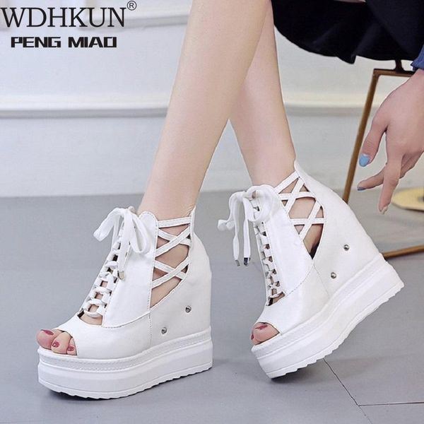 sandals wdhkun 12cm woman height increasing 2021 summer women concise platform shoes fashion thick bottom wedges, Black
sandals wdhkun 12cm woman height increasing 2021 summer women concise platform shoes fashion thick bottom wedges, Black