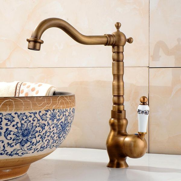 bathroom sink faucets antique brass finish kitchen faucet bronze single handle and cold water tap 360 swivel mixer taps
bathroom sink faucets antique brass finish kitchen faucet bronze single handle and cold water tap 360 swivel mixer taps
