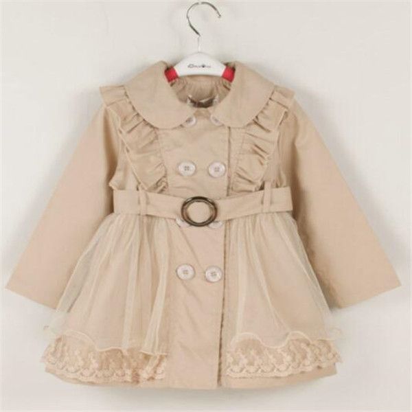 children girl clothing lace girl princess double-breasted trench coat autumn winter kids baby outerwear 2 colors, Camo
children girl clothing lace girl princess double-breasted trench coat autumn winter kids baby outerwear 2 colors, Camo
