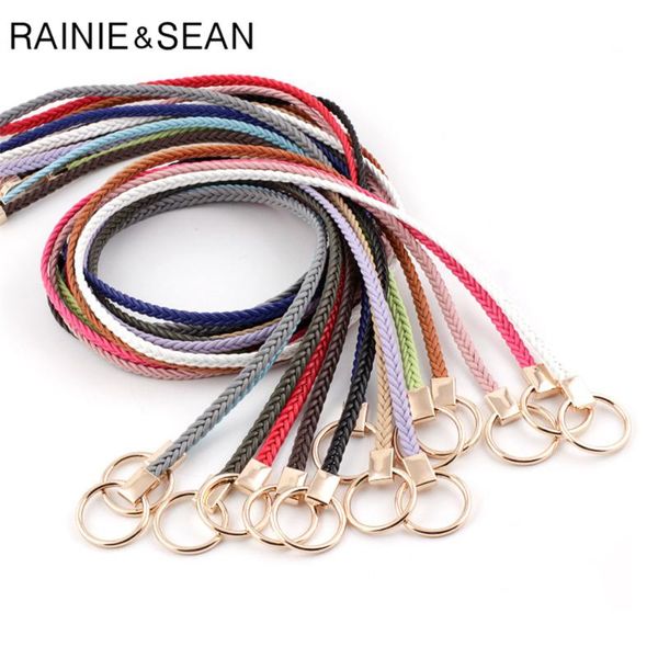 belts rainie sean hand knitting thin belt women solid braided for knot fashion strap ladies dresses accessories, Black;brown
belts rainie sean hand knitting thin belt women solid braided for knot fashion strap ladies dresses accessories, Black;brown