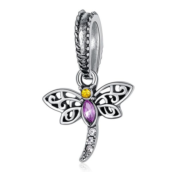 1pcs cute dragonfly pendant diy beads adapting to original pandora charm bracelet ladies jewelry making gifts, Silver
1pcs cute dragonfly pendant diy beads adapting to original pandora charm bracelet ladies jewelry making gifts, Silver