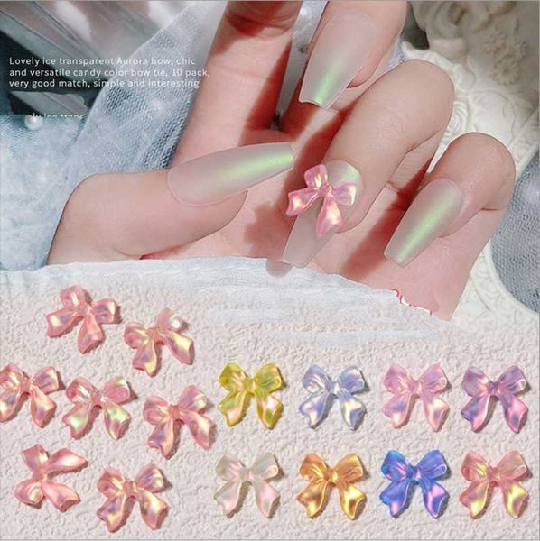 nail art decorations 20pcs, lovely ice transparent aurora candy colors bows acrylic for tips, Silver;gold
nail art decorations 20pcs, lovely ice transparent aurora candy colors bows acrylic for tips, Silver;gold