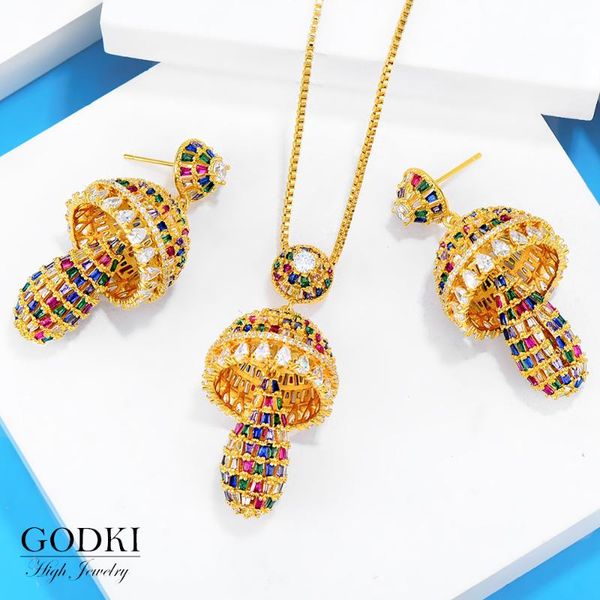 earrings & necklace godki luxury water drop cubic zircon nigerian earring jewelry sets for women wedding dubai bridal, Silver
earrings & necklace godki luxury water drop cubic zircon nigerian earring jewelry sets for women wedding dubai bridal, Silver