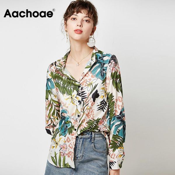 aachoae vintage floral print women shirts 2021 casual loose blouse long sleeve turn down collar office shirt camisas mujer, White
aachoae vintage floral print women shirts 2021 casual loose blouse long sleeve turn down collar office shirt camisas mujer, White