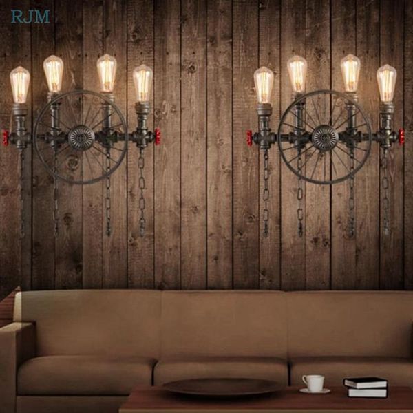 wall lamp industrial retro personality water pipe restaurant light bar kitchen family luminaria
wall lamp industrial retro personality water pipe restaurant light bar kitchen family luminaria