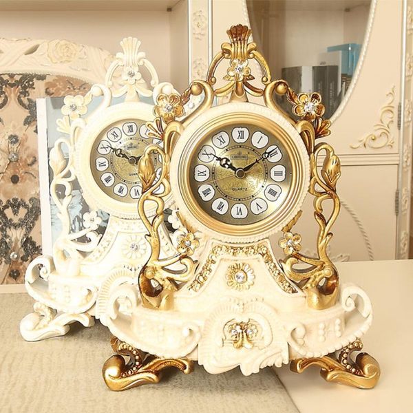 desk & table clocks vintage clock, european style french decorative analog non-ticking, battery operated for living room shelf
desk & table clocks vintage clock, european style french decorative analog non-ticking, battery operated for living room shelf