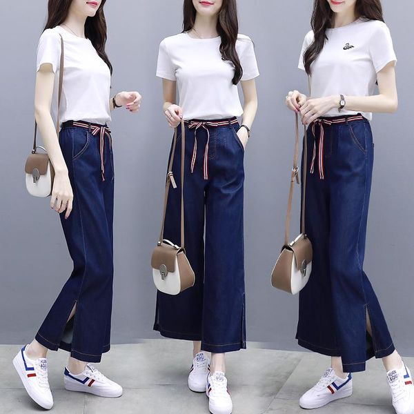 casual fashion big size two piece set and pants brief wild summer costumes for women temperament ensemble femme survetement, Gray
casual fashion big size two piece set and pants brief wild summer costumes for women temperament ensemble femme survetement, Gray