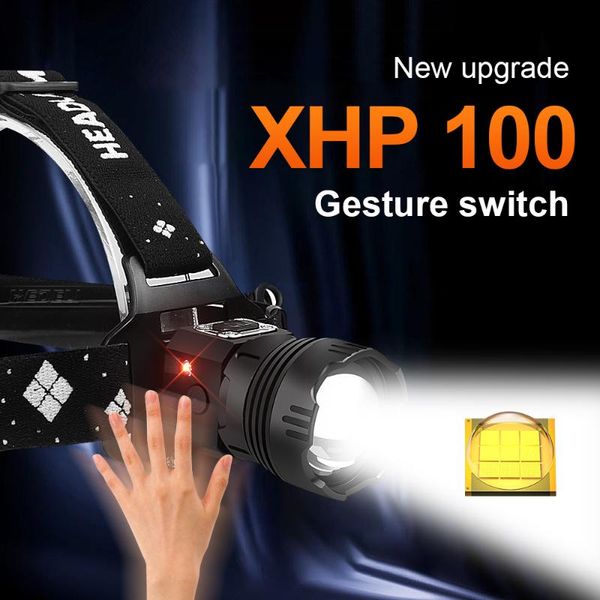 headlamps xhp100 ir sensor powerful led headlight 18650 usb rechargeable headlamp xml t6 high power head torch lantern
headlamps xhp100 ir sensor powerful led headlight 18650 usb rechargeable headlamp xml t6 high power head torch lantern