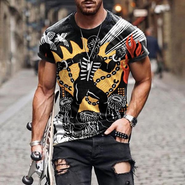 men's t-shirts 3d printed men tshirt spring summer casual slim short sleeve t shirt ensembles pour hommes for camisetas, White;black
men's t-shirts 3d printed men tshirt spring summer casual slim short sleeve t shirt ensembles pour hommes for camisetas, White;black