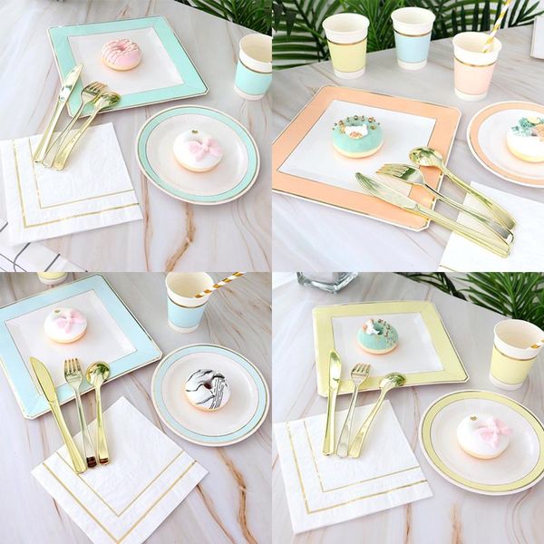 disposable dinnerware rose gold tableware set paper cup dinner plate straw cake child happy birthday wedding party decoration
disposable dinnerware rose gold tableware set paper cup dinner plate straw cake child happy birthday wedding party decoration