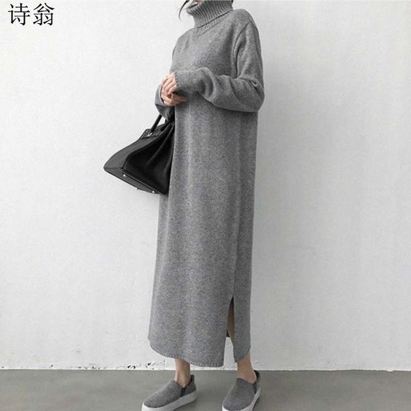 2021 Winter Pullovers Long Sleeves As Female Dress Elegant Turtleneck Lady Mesh E4tj, Black;gray
2021 Winter Pullovers Long Sleeves As Female Dress Elegant Turtleneck Lady Mesh E4tj, Black;gray