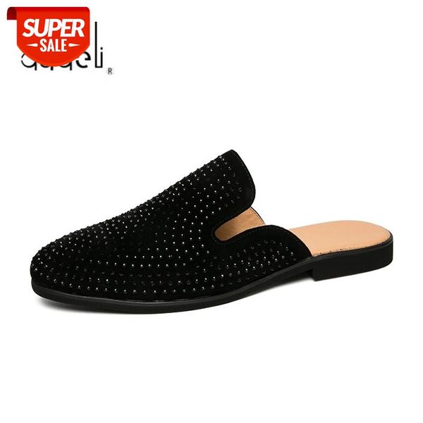 brand new men fashion loafer shoes party dress casual rhinestone pointed toe flat breathable party dress shoes mules slippers #xk9a
brand new men fashion loafer shoes party dress casual rhinestone pointed toe flat breathable party dress shoes mules slippers #xk9a