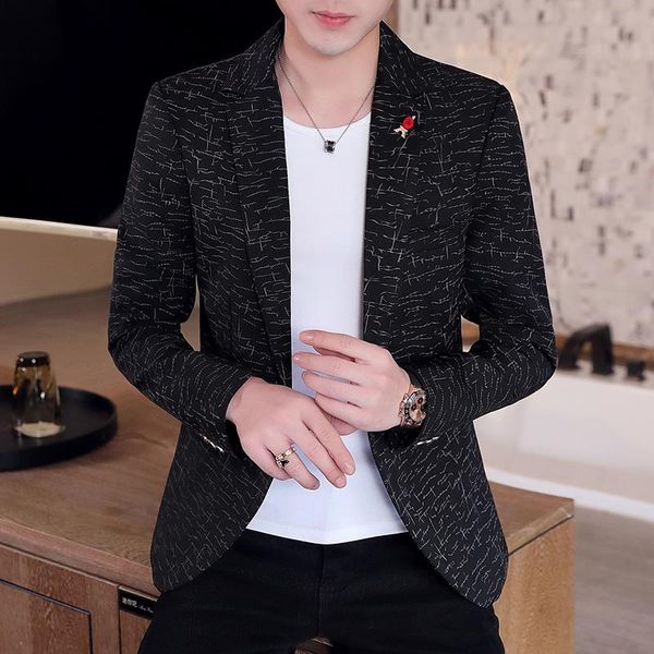 men's suits & blazers brand suit male korean version of the spring youth handsome slim small casual jacket tide, White;black
men's suits & blazers brand suit male korean version of the spring youth handsome slim small casual jacket tide, White;black