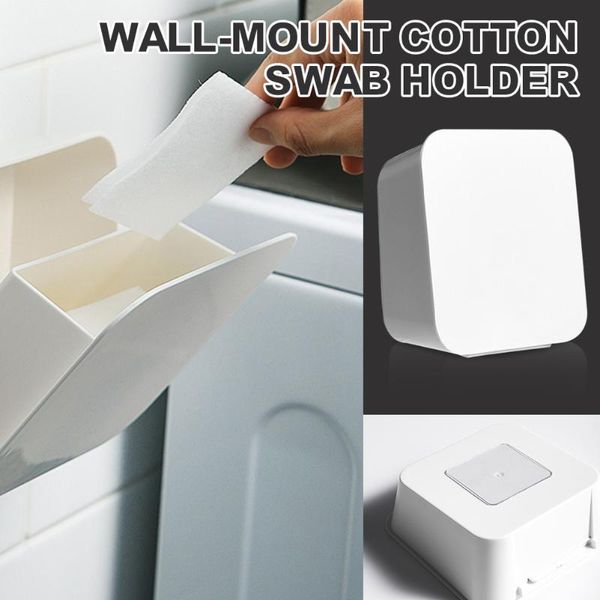 cotton swabs storage box wall mounted holder organizer with lid for kitchen, bathroom, bedroom
cotton swabs storage box wall mounted holder organizer with lid for kitchen, bathroom, bedroom