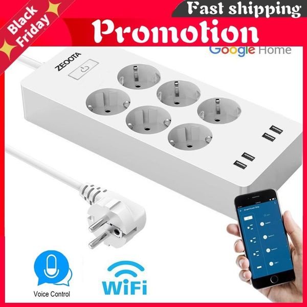 smart power plugs wifi strip eu surge protector with 6 way ac socket 4 usb port home control switch compatible alexa google assistant
smart power plugs wifi strip eu surge protector with 6 way ac socket 4 usb port home control switch compatible alexa google assistant