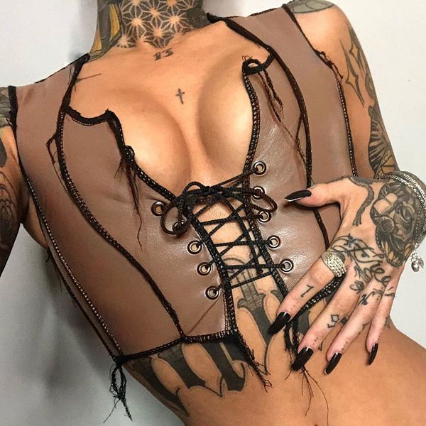 pu faux leather crop women mall goth clothes y2k egirl bustier lace up tank red blue brown c95-bz10, White
pu faux leather crop women mall goth clothes y2k egirl bustier lace up tank red blue brown c95-bz10, White