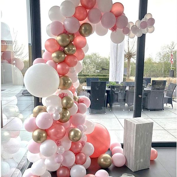 102pcs pink balloon garland party latex balloons wedding decoration baby shower birthday party metallic and rose gold white
102pcs pink balloon garland party latex balloons wedding decoration baby shower birthday party metallic and rose gold white