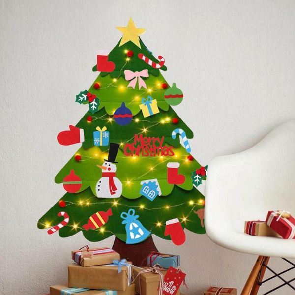 christmas decorations diy felt tree with led light year kids gift toys door wall hanging ornaments decoration for home navidad
christmas decorations diy felt tree with led light year kids gift toys door wall hanging ornaments decoration for home navidad
