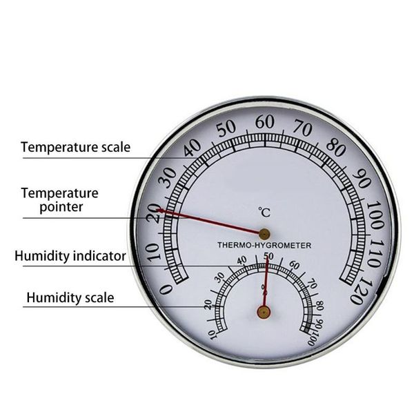 accessories 2-in-1 sauna thermometer metal housing exquisite dial temperature humidity measurement hygrometer
accessories 2-in-1 sauna thermometer metal housing exquisite dial temperature humidity measurement hygrometer