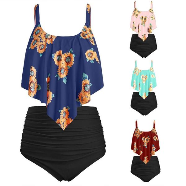 women two pieces bathing suits ruffled with high waisted bottom bikini set bikinis 2021 mujer swimwear women beach dress #45
women two pieces bathing suits ruffled with high waisted bottom bikini set bikinis 2021 mujer swimwear women beach dress #45