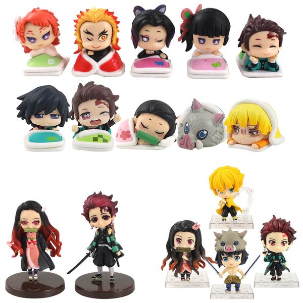 demon slayer figure toys kimetsu no yaiba tanjirou giyuu inosuke nezuko pvc figurine anime model toy dolls gifts for kids
demon slayer figure toys kimetsu no yaiba tanjirou giyuu inosuke nezuko pvc figurine anime model toy dolls gifts for kids