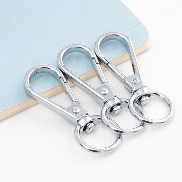keychains 10pcs/zinc alloy key ring metal clip swivel snap buckle hook diy jewelry findings making accessories custom keychain, Silver
keychains 10pcs/zinc alloy key ring metal clip swivel snap buckle hook diy jewelry findings making accessories custom keychain, Silver
