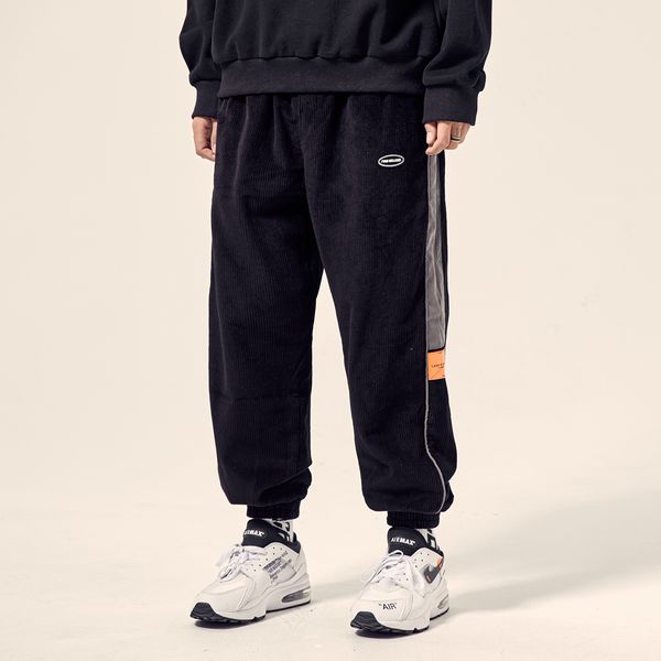 2021 new newly fashion men jeans loose fit side stripe spliced designer casual corduroy cargo pants streetwear hip hop joggers trousers grfc, Blue
2021 new newly fashion men jeans loose fit side stripe spliced designer casual corduroy cargo pants streetwear hip hop joggers trousers grfc, Blue