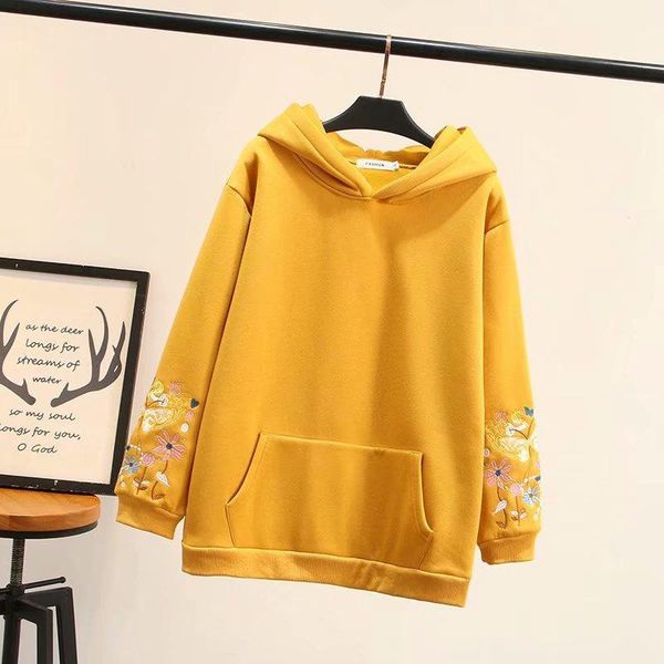 women's hoodies & sweatshirts plus size xl-4xl black yellow hooded long sleeved thicken autumn winter outwear casual
women's hoodies & sweatshirts plus size xl-4xl black yellow hooded long sleeved thicken autumn winter outwear casual