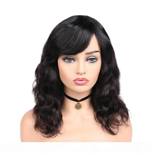 human hair wigs with bangs side part lace front bob glueless virgin malaysian lacefront short full lace human hair wigs baby hair, Black;brown
human hair wigs with bangs side part lace front bob glueless virgin malaysian lacefront short full lace human hair wigs baby hair, Black;brown