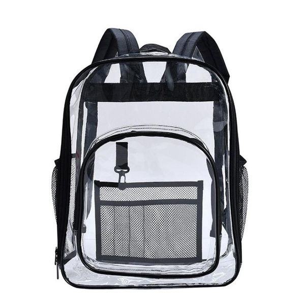 pvc transparent backpacks school bags men man male women woman ladies lady female student clear perspex waterproof packs
pvc transparent backpacks school bags men man male women woman ladies lady female student clear perspex waterproof packs