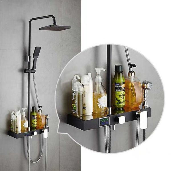 1set digital temperature display bath shower faucets set bathroom mixer shower bathtub tap rainfall wall tap
1set digital temperature display bath shower faucets set bathroom mixer shower bathtub tap rainfall wall tap