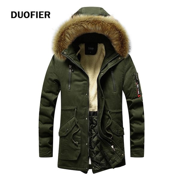 men's winter parkas fur collar long jacket thick winter outdoor jacket mens warm cotton coat hooded windproof outwear jacket 210222, Black
men's winter parkas fur collar long jacket thick winter outdoor jacket mens warm cotton coat hooded windproof outwear jacket 210222, Black