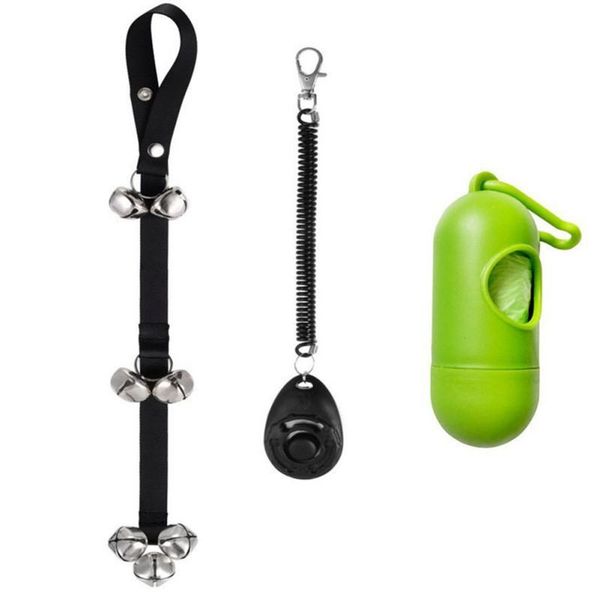 dog collars & leashes 3pcs/set adjustable pet training tool set doorbell rope clicker and waste bag accessories sets random color
dog collars & leashes 3pcs/set adjustable pet training tool set doorbell rope clicker and waste bag accessories sets random color