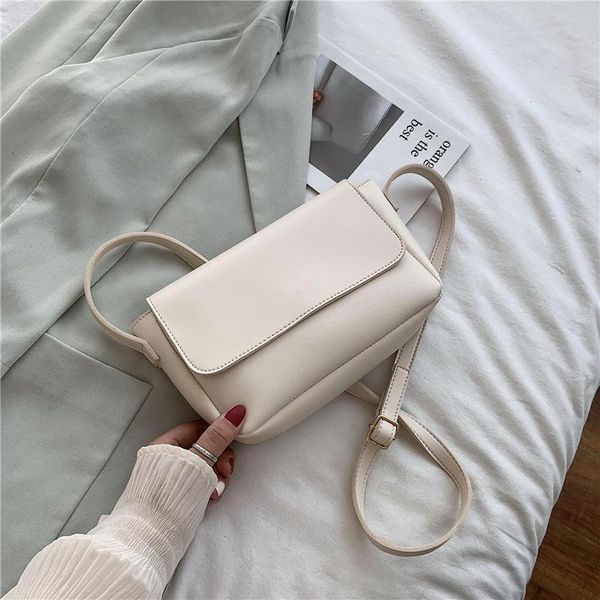 women's bag 2021 korean single shoulder trend small square texture cross bags