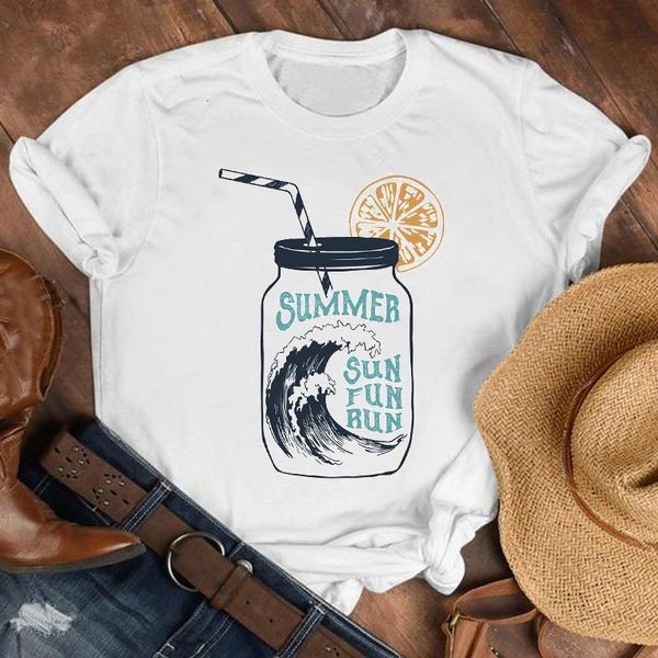 women lady wave summer autumn vacation geometric 90s fashion shirt clothes womens female print t tshirt tee graphic t-shirt, White
women lady wave summer autumn vacation geometric 90s fashion shirt clothes womens female print t tshirt tee graphic t-shirt, White