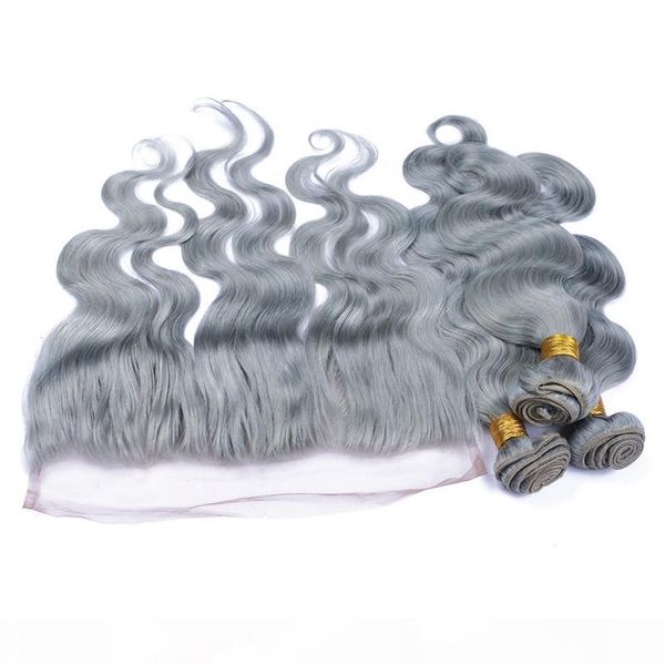 9a peruvian 3bundles grey hair with 1pc body wave lace frontal 4pcs lot virgin peruvian silver grey human hair weaves with frontals, Black
9a peruvian 3bundles grey hair with 1pc body wave lace frontal 4pcs lot virgin peruvian silver grey human hair weaves with frontals, Black