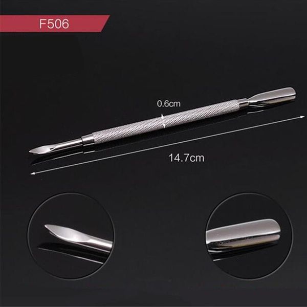 nail art kits dual-ended cuticle pusher remover 1pcs stainless steel manicure tool pick the dead skin knife frustrated demolition
nail art kits dual-ended cuticle pusher remover 1pcs stainless steel manicure tool pick the dead skin knife frustrated demolition
