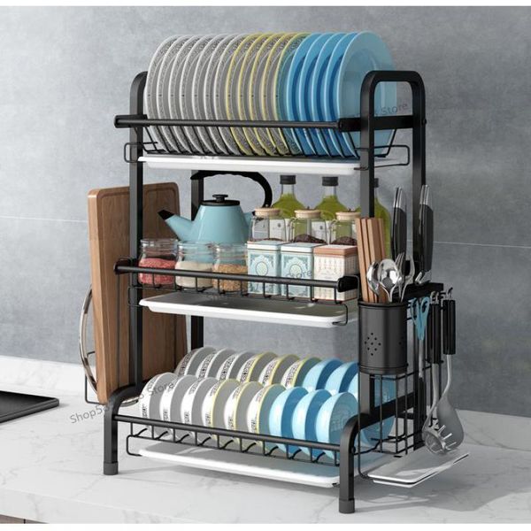 kitchen storage & organization dishes rack household put tableware chopsticks tray box 304 stainless steel dish drain
kitchen storage & organization dishes rack household put tableware chopsticks tray box 304 stainless steel dish drain