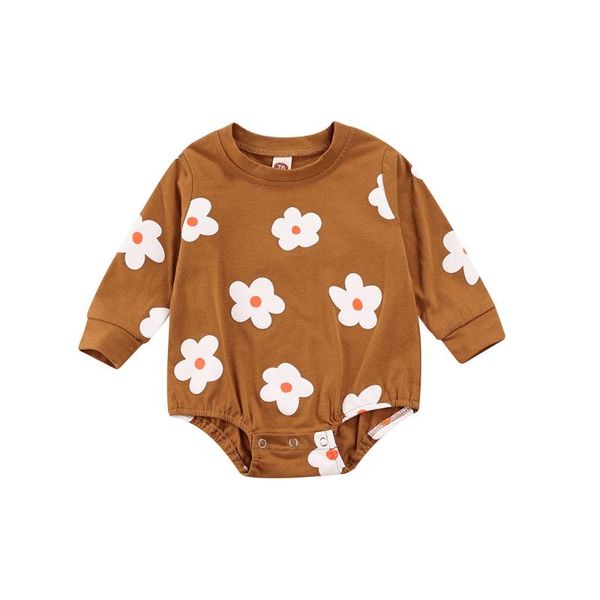 jumpsuits baby girls autumn rompers, flower print long-sleeves jumpsuit with crotch snaps for toddlers, 0-24 months, Blue
jumpsuits baby girls autumn rompers, flower print long-sleeves jumpsuit with crotch snaps for toddlers, 0-24 months, Blue