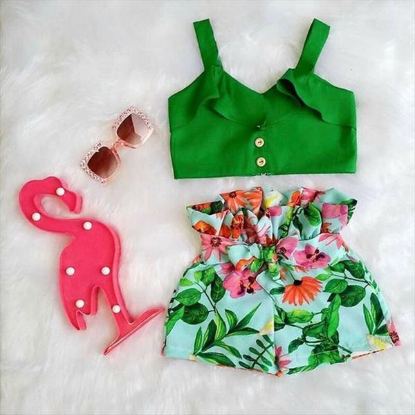 local stock fashion kids toddler baby girls crop floral short pants outfits clothes uk, White
local stock fashion kids toddler baby girls crop floral short pants outfits clothes uk, White