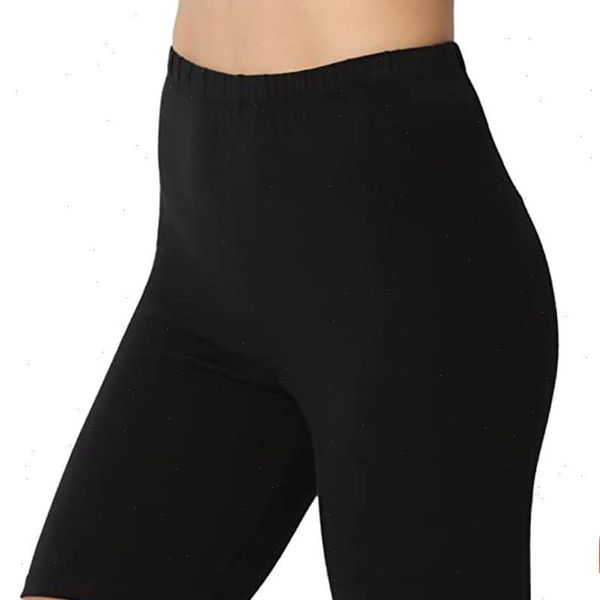 30 sport leggings women solid mid thigh stretch cotton span oversized leggins high waist active short leggings, Black
30 sport leggings women solid mid thigh stretch cotton span oversized leggins high waist active short leggings, Black