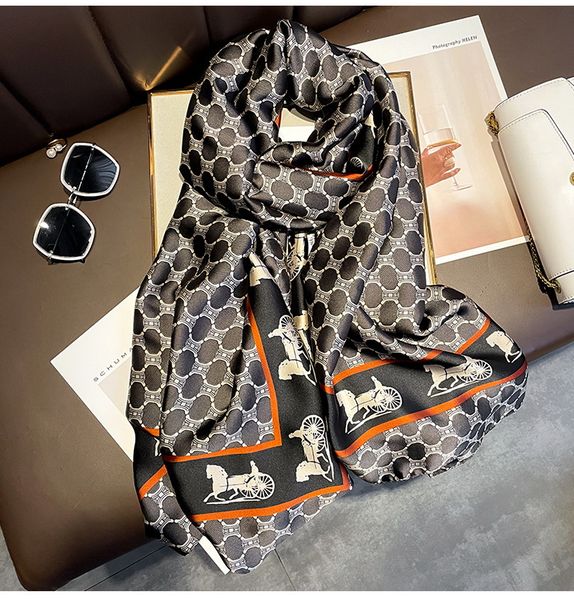 fashion silk scarf for women simulation silk shawl long to keep out the cold printed scarves 180x90cm, Blue;gray
fashion silk scarf for women simulation silk shawl long to keep out the cold printed scarves 180x90cm, Blue;gray