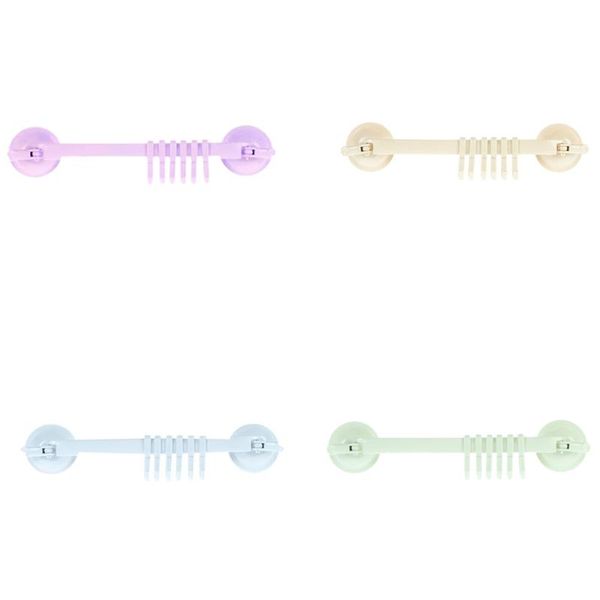 hooks & rails powerful suction cup wall rack 6 hook storage organizer plastic for hanging clothes home decoration collection
hooks & rails powerful suction cup wall rack 6 hook storage organizer plastic for hanging clothes home decoration collection