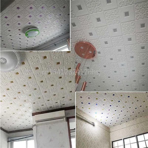 wall stickers 3d diy waterproof sticker 70*70cm wallpaper ceiling living room bedroom roof papers self-adhesive
wall stickers 3d diy waterproof sticker 70*70cm wallpaper ceiling living room bedroom roof papers self-adhesive
